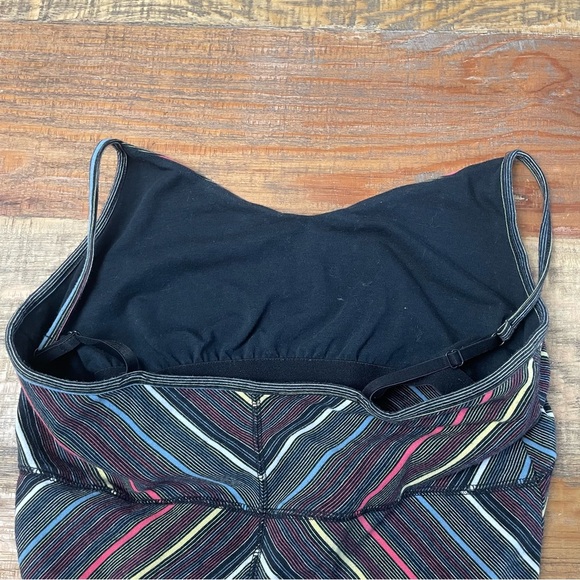 Royal Robbins Womens size Medium Striped Strappy Tank Dress Athleisure - Picture 7 of 8